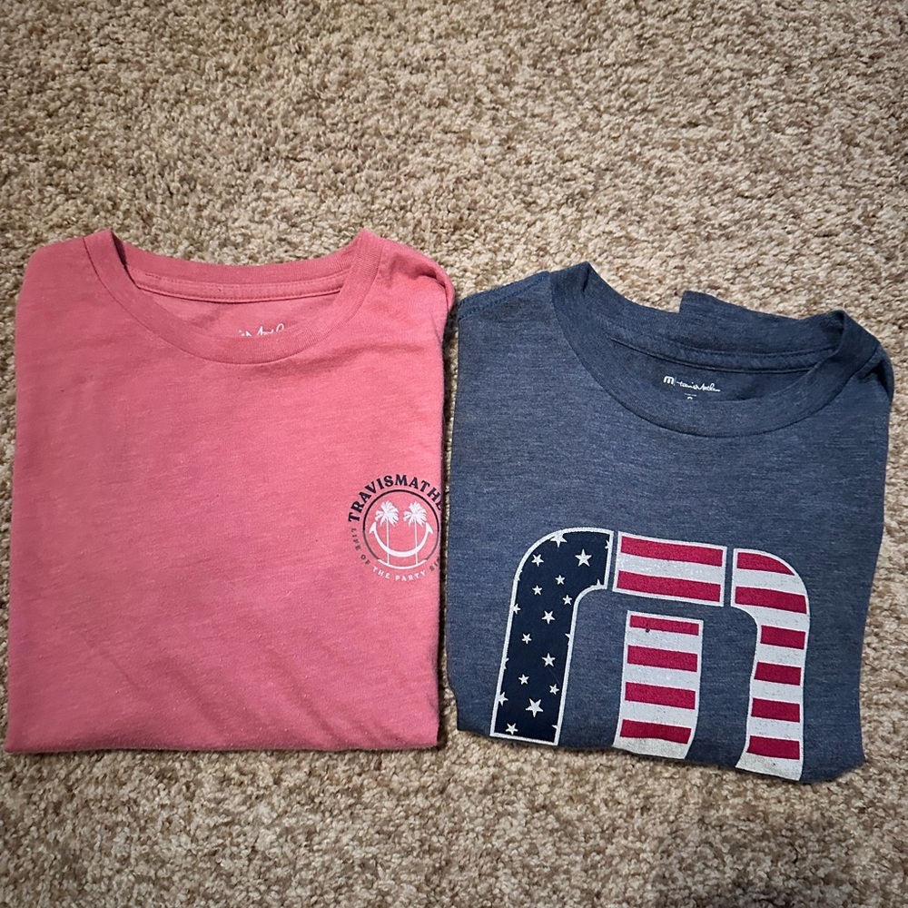 Travis Mathew boys tees